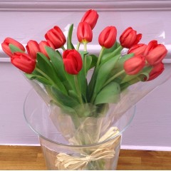 wrap of tulips