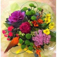 luxe design of the week - indian summer posy